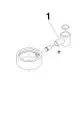 DORNBRACHT Halter für Glashalter mit Schieber ERSATZTEILE 90172062000 65 x 33 x 111 mm Chrom, 90172062000-00 Galeriebild 2